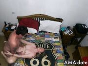 Stepmom Lets Stepson Fuck Her & Creampies His Balls Deep