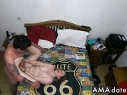 Stepmom Lets Stepson Fuck Her & Creampies His Balls Deep