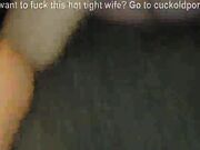 Housewife lets big black cock fuck her then swallows