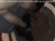 Housewife lets big black cock fuck her then swallows