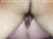 Housewife lets big black cock fuck her then swallows