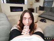 Workout Surprise Brooke Tillis StepBrother Cumshot