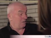 When old Pops showing off his basement