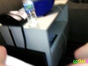 Big-Titted Brunette Jane's Amateur Hotel Room Fuck