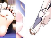 Anime feet