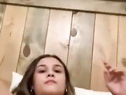 All natural college teen