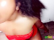 Small Ebony Gets Throat-Fucked by BBC for Slow Dinner