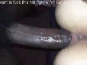 Hubby Films His Wife with a BBC Again