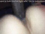 Hubby Films His Wife with a BBC Again