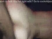 Hubby Films His Wife with a BBC Again