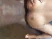 Mature Hairy Natural Blonde in Amateur Interracial Video