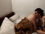 Party Teen Gives Me a Blowjob in our Room