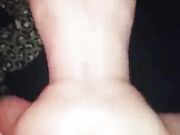 cuckold caught cheating BBW riding a black cock