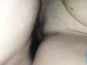 Big-Tits Blowjob and Creampie Outdoors