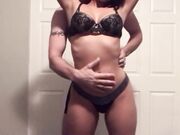 Tattooed Latina Babe Sucks a Big White Cock