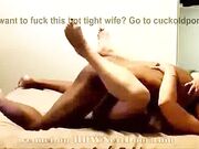 Working blonde bbw in stockings spreads legs