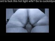 Homemade Pov missionary BBC pounding white milf