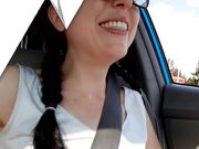 Public Masturbation: Inserting a Tampon While Driving