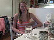 Czech Streets 104: Martina the Snapchat girl