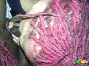 Sloppy Bbw Blowjob Ends in Cumshot