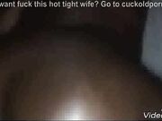Cuckolding Wife Fucks Black Guy & Films it for Hubby