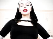 Jessica Starling - Nun's Spanking and Pegging