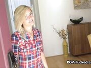 She lets her ex all in once again