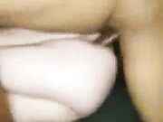 Little White Slut and Big Black Man Have Rough Sex