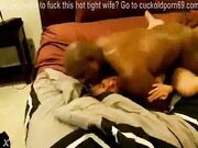Husband Creampies 24 Weeks Pregnant Wife After Doggystyle
