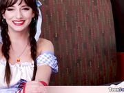 Long legged teen Lana Smalls gets fucked