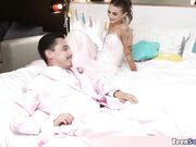 Nikki the porm night virgin gets fucked