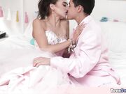 Nikki the porm night virgin gets fucked