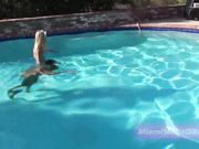 Princess Cindi, Empress Jennifer - Seahorse Training