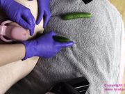 BratPrincess - AstroDomina, Lola - Cucumber Reaming for Sissy Jane