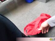 Busty PE teacher MILF is a cleptomaniac