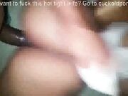 Sexy housewife swinger fucking black dude in Milf Porn Video