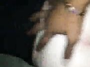 Cheating White Slut sucks BBC while boyfriend is gone