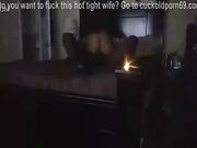Sex Challenge - Cheating Wife Takes two BBCs in her Ass