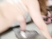 Pregnant Babe Rough Doggy Style Fuck