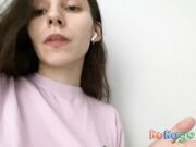 Tasting Cream from Panties - Solo BDSM Webcam Show