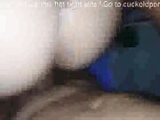 Hot Blonde Wife's Naughty Black Fantasy