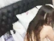 Wealthy wife fucked in the ass by Butler