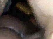 Cuckold watching and recording his wife making sex with BBC