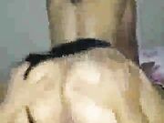 busty BBW wife taking BBC like a slut