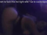 cuckold caught cheating BBW riding a black cock