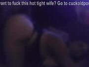 cuckold caught cheating BBW riding a black cock