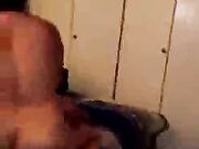 Cuck is watching his wife get creampied by bbc