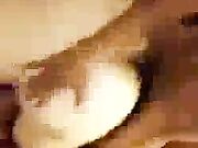 Mature Hairy Natural Blonde in Amateur Interracial Video