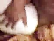 Mature Hairy Natural Blonde in Amateur Interracial Video