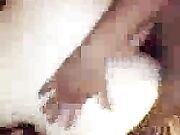 Mature Hairy Natural Blonde in Amateur Interracial Video